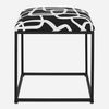 Twists And Turns Fabric Accent Stool thumbnail 0