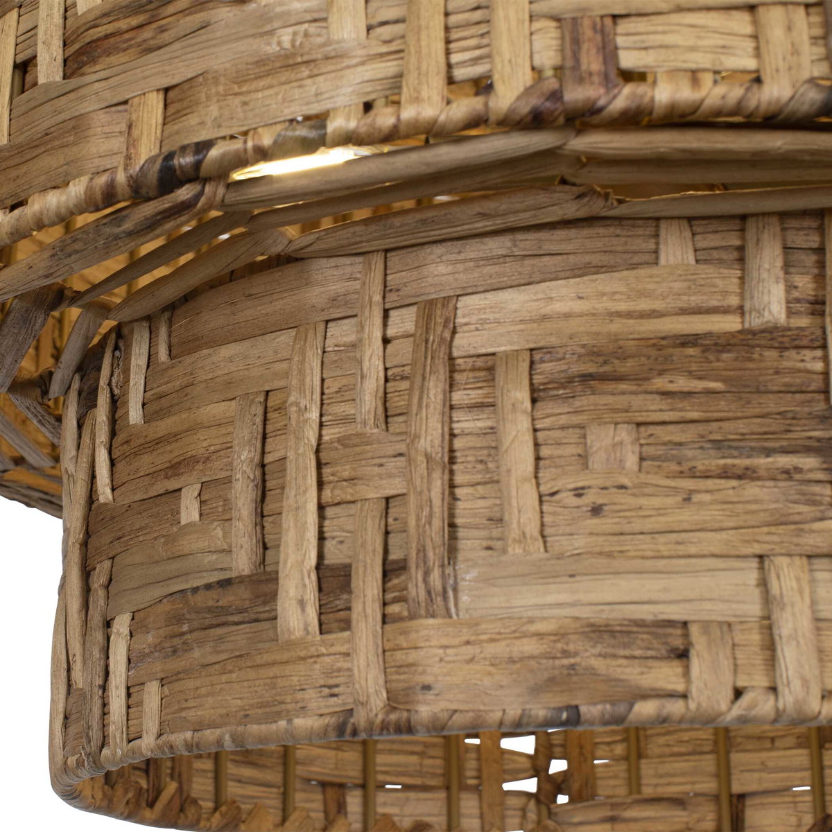 Water Hyacinth 4 Light Woven Pendant, Mini Light Pendant by Uttermost, 24.25" width x 23" height x 24.25" diameter x 24.25" depth View 8