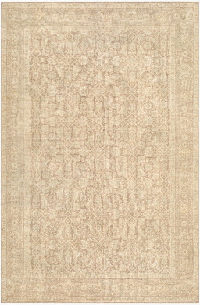 Kerman Handmade Rug, by Surya, 9' length x 6' width
