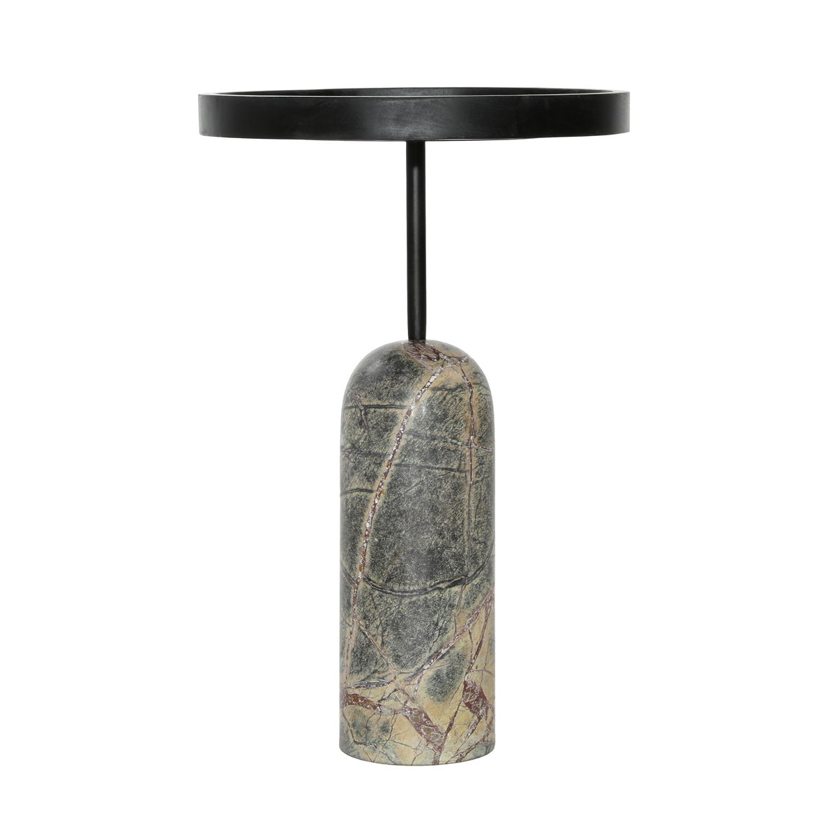 Saul End Table Green, Side & End Table by Dovetail, 16" width x 24" height x 16" diameter x 16" depth View 1