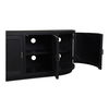 Nicola Media Cabinet Black, Console Table by Moe's Home, 70.9" width x 26" height x 17.7" depth thumbnail 9