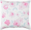 Flowers Accent Pillow, Decorative Pillow by Surya, 20" length x 20" width thumbnail