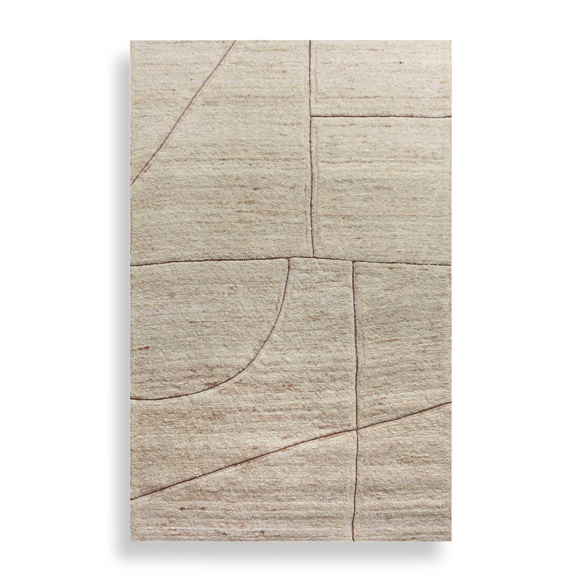 Kenyan Geometric 6 X 9 Rug, by Uttermost, 6' width x 9' height x 0.37" depth View 1