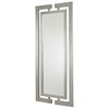 Jamal Silver Mirror, by Uttermost, 34" width x 76" height x 1.37" depth thumbnail 5