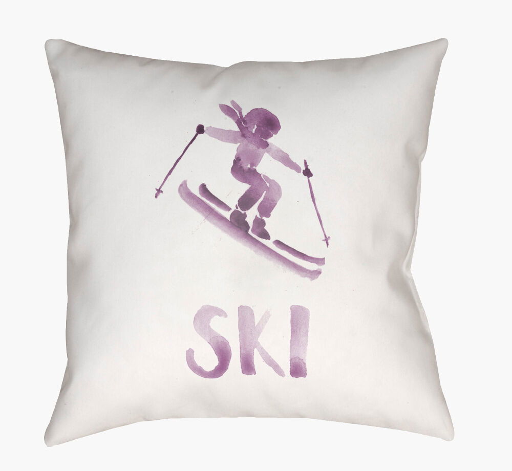 Ski II Accent Pillow large image 