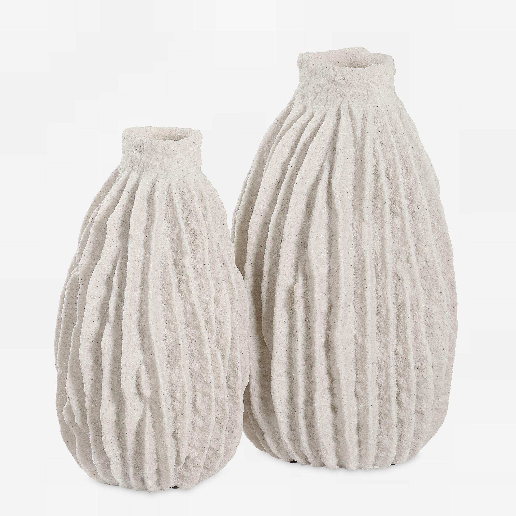 Ivory Ridge Vases Set/2 large image 