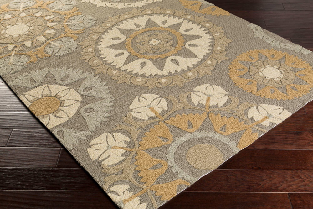 Storm Handmade Rug, by Surya, 5'3" length x 3'3" width