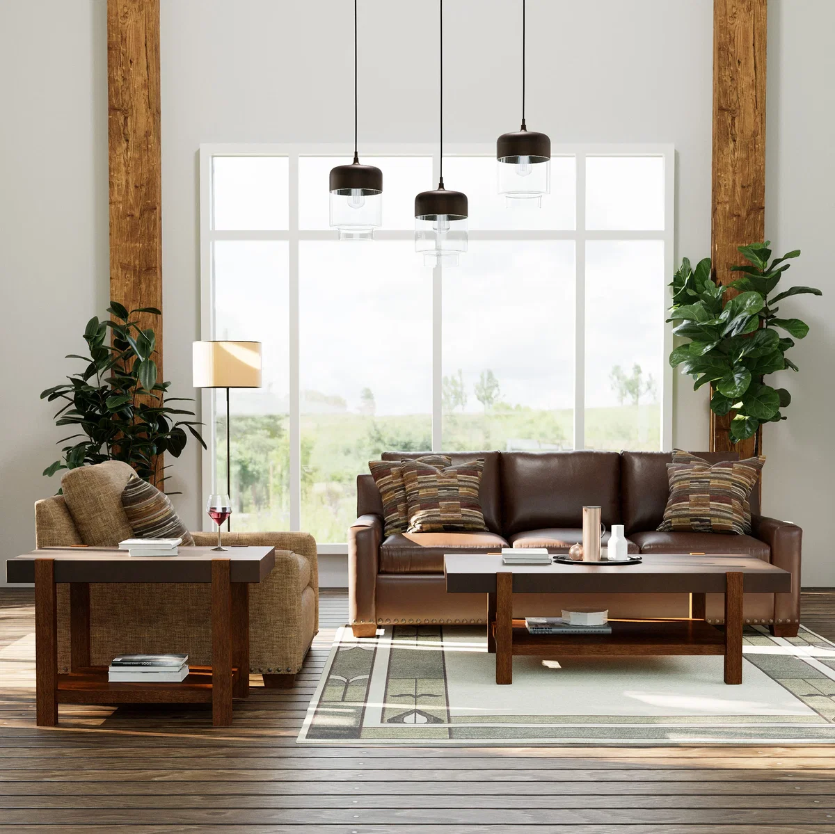 Durant 101-inch Sofa, Sofas & Sectional by Stickley, 101" width x 37" height x 42" depth View 4