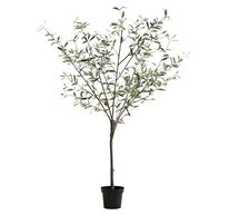 Online Designer Kitchen Faux Potted Olive Tree, 7 Ft.