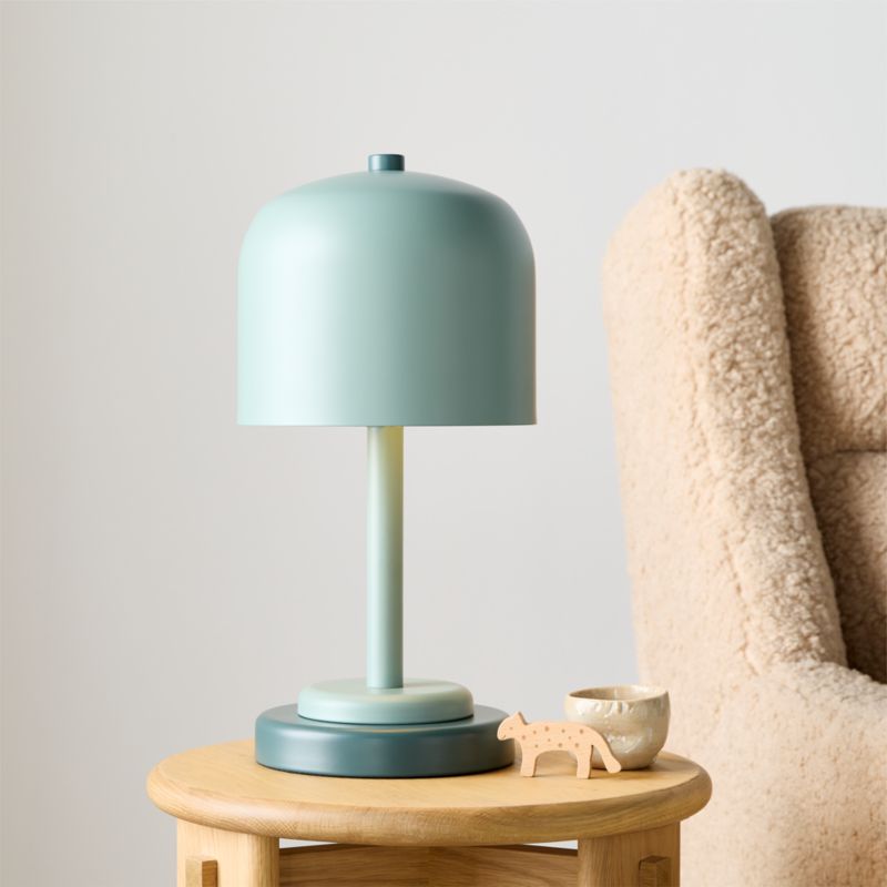Online Designer Bedroom Modern Dome Green Touch Kids Table Lamp