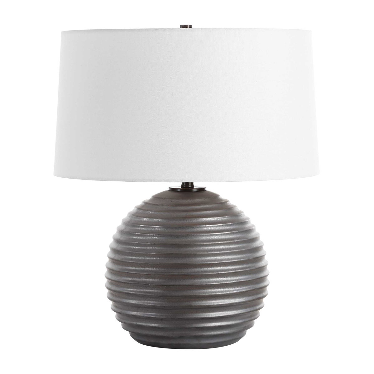 Chelsom Ribbed Table Lamp, by Uttermost, 18" width x 22" height x 18" depth View 5
