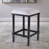 Pryce Black Backless Counter Stool thumbnail 4