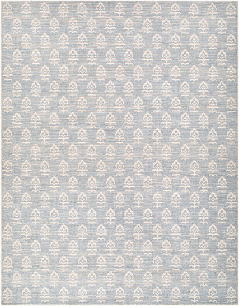Flora Machine Woven Rug, by Surya, 11'11.7" length x 9'2.24" width