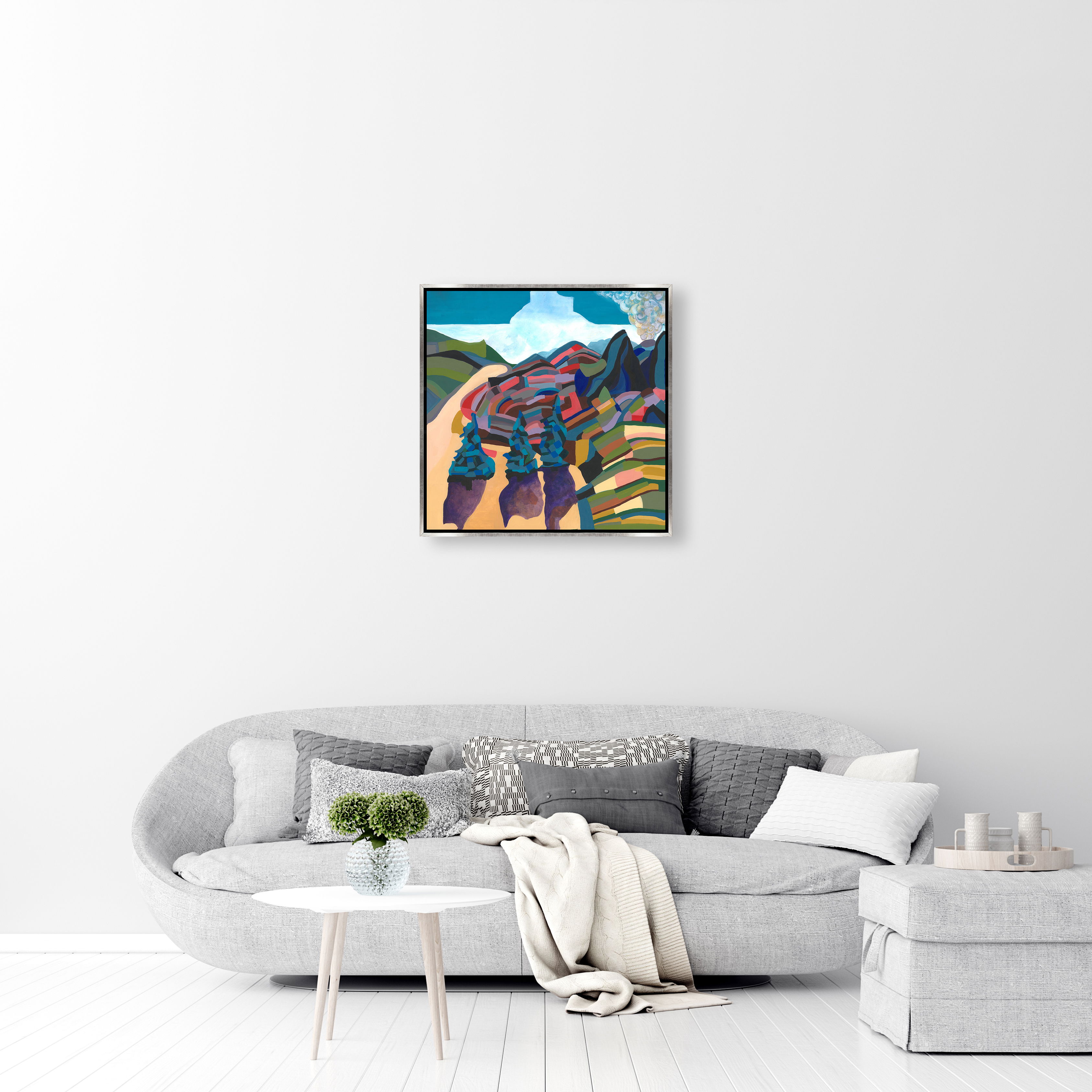 25.5 x 25.5 Colorful Field, Art by Leftbank Art, 25.5" width x 25.5" height View 2