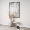 Shaiden Brown Wood with Cream Fabric Stool thumbnail 1
