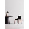 Deco Dining Chair Ebony Pvc - Set Of Two, by Moe's Home, 21" width x 31" height x 21" depth thumbnail 7
