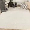 Richmond Solid Hand-Tufted Wool Ivory/Gray Area Rug thumbnail 2
