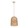 Rotorua 1 Light Sea Grass Pendant, Ceiling Light by Uttermost, 13.75" width x 19" height x 13.75" diameter x 13.75" depth thumbnail 7