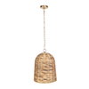 Rotorua 1 Light Sea Grass Pendant, by Uttermost, 1'1.75" width x 1'7" height x 1'1.75" diameter x 1'1.75" depth thumbnail 7