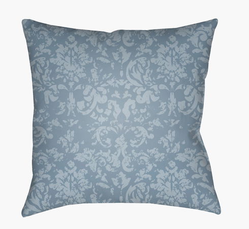 Moody Damask Accent Pillow