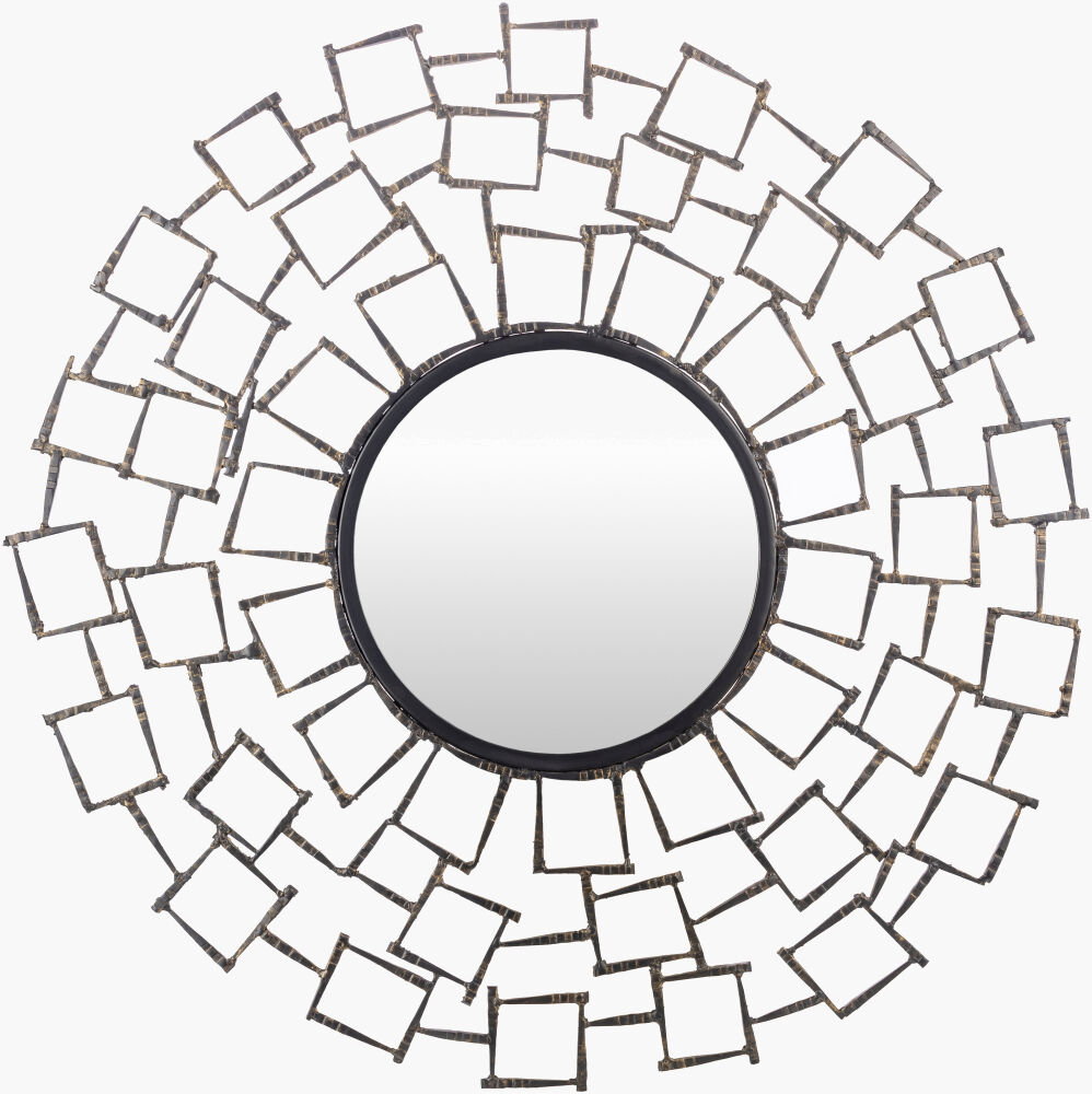 Horus Accent Mirror, by Surya, 35" width x 35" height