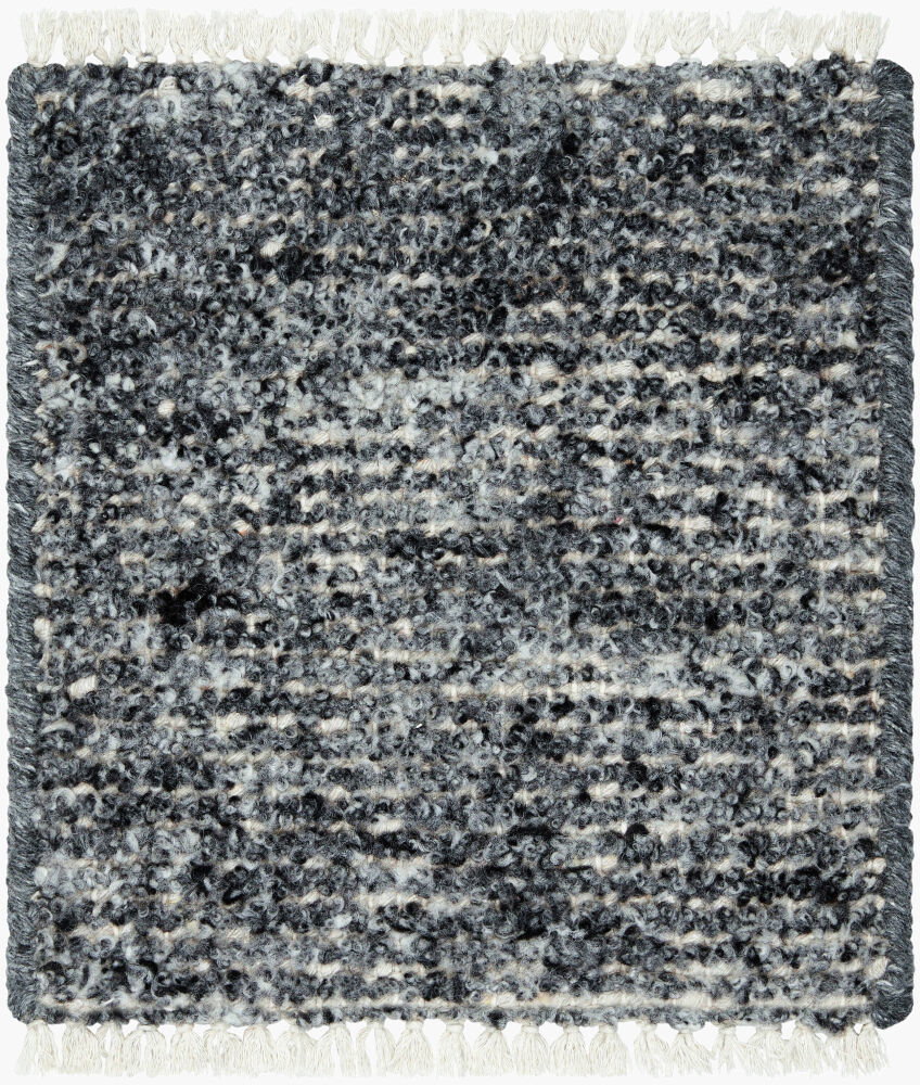 Saga Handmade Rug, by Surya, 1'6" length x 1'6" width