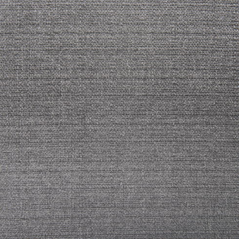 Frodo  Gray Fabric Seat with Black Iron Frame Counter Stool