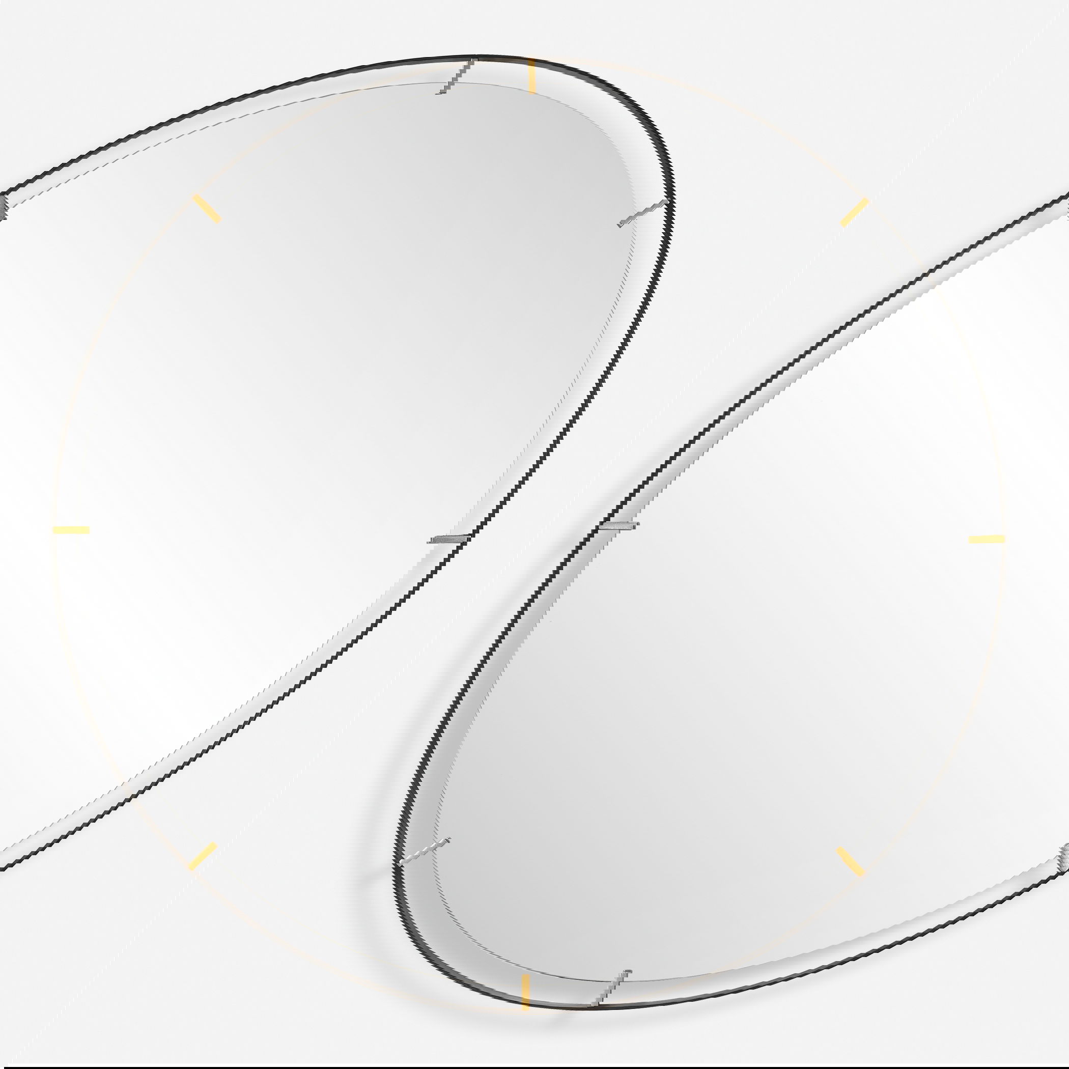 Grand Pendulum Round Mirror, by Uttermost, 72.25" width x 72.25" height x 2" depth View 1