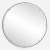 Grand Pendulum Round Mirror, by Uttermost, 72.25" width x 72.25" height x 2" depth thumbnail 1