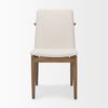 Cavett Cream Boucle Upholstered Seat with Light Brown Wood Frame Dining Chair thumbnail 5