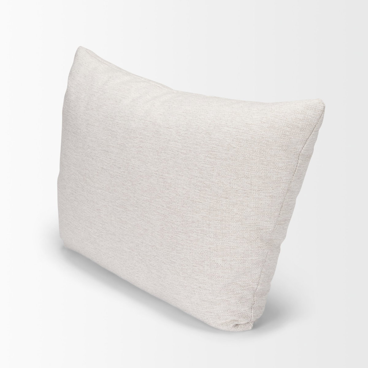 Halston Arm Pillow in Oatmeal Performance Fabric, Sectional Sofa by Mercana, 18.11" length x 0.39" width x 27.55" height View 5
