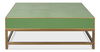 Gideon Shagreen Sq.Coffee Tbl,Watercress, Coffee Table by Sarreid, 48" length x 48" width x 17" height thumbnail 3