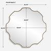 Gearing Up Bronze Mirror, by Uttermost, 39.37" width x 39.37" height x 2" depth thumbnail 3