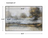 Gilt Misty Landscape Framed Print, Art by Uttermost, 48.25" width x 32.25" height x 1.57" depth thumbnail 3