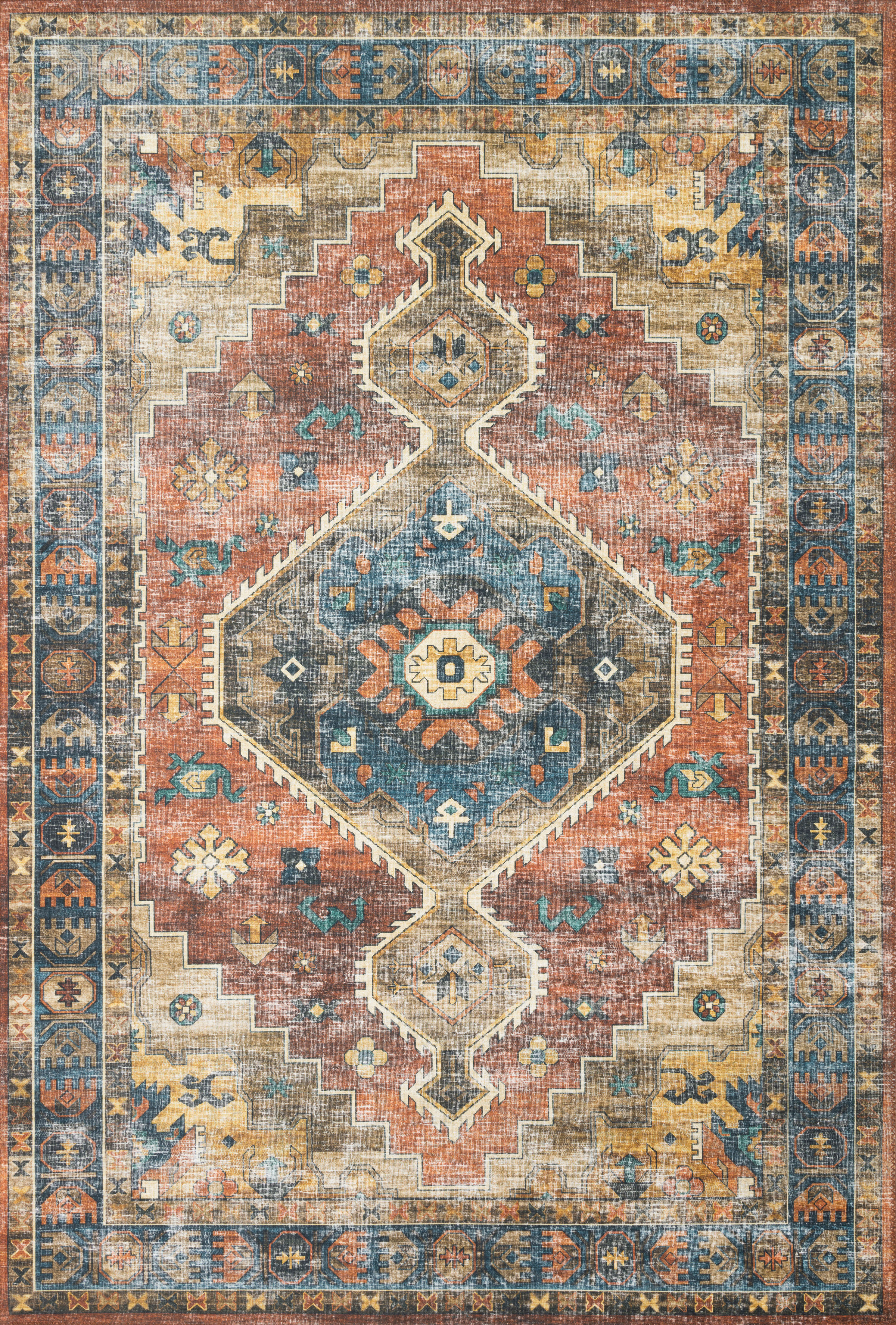 Loloi II Skye Rug, 1'6" length x 1'6" width View 1