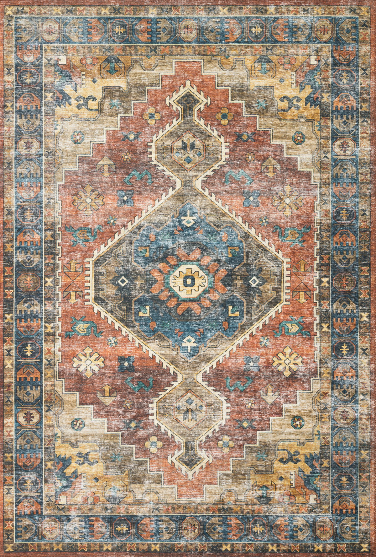 Loloi Skye Rug, 1'6" length x 1'6" width View 1