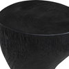 Mattison Black Drink Table, Side & End Table by Uttermost, 9" width x 24" height x 8" depth thumbnail 5