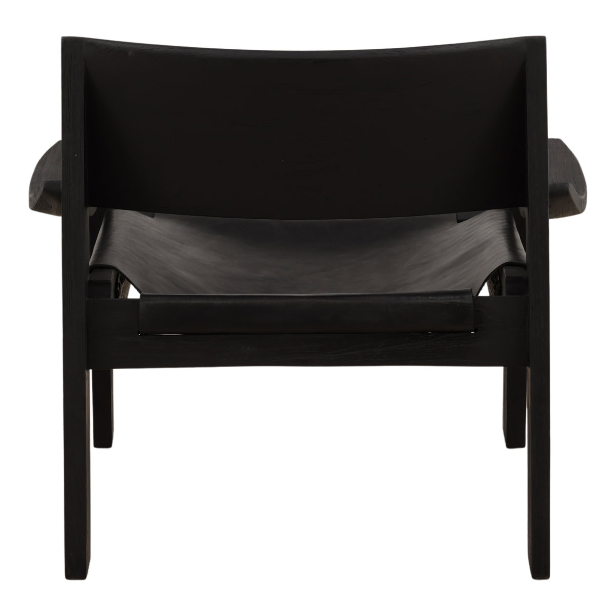 Osorio Occasional Chair Black, Accent Chair by Dovetail, 31.33" width x 28.14" height x 34.17" depth View 4
