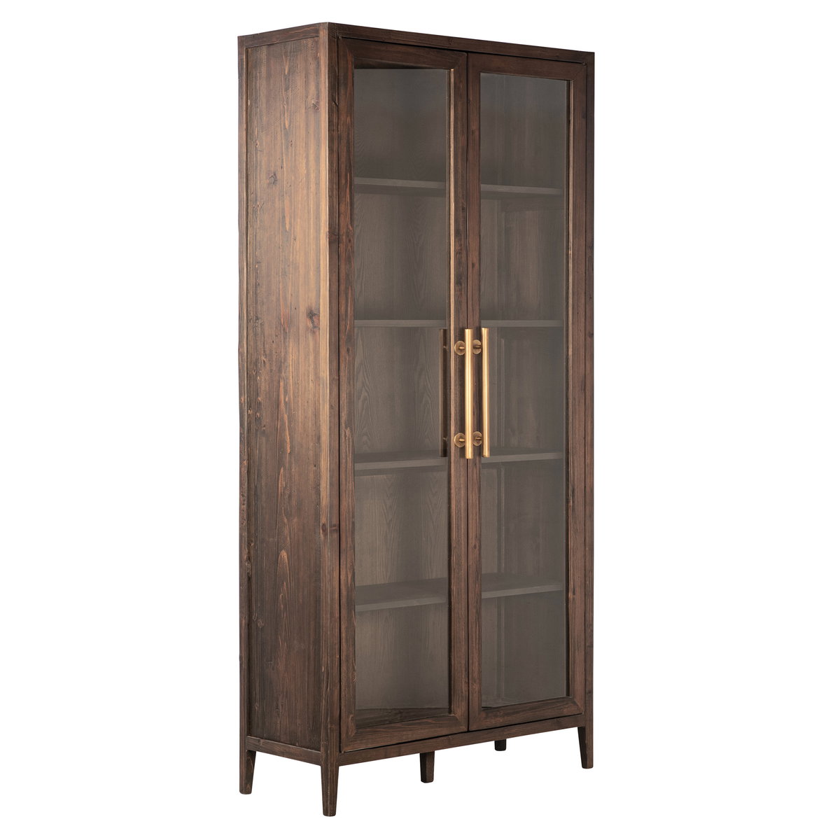 Basel Cabinet, Cabinets & Sideboard by Dovetail, 43" width x 93" height x 18" depth View 4