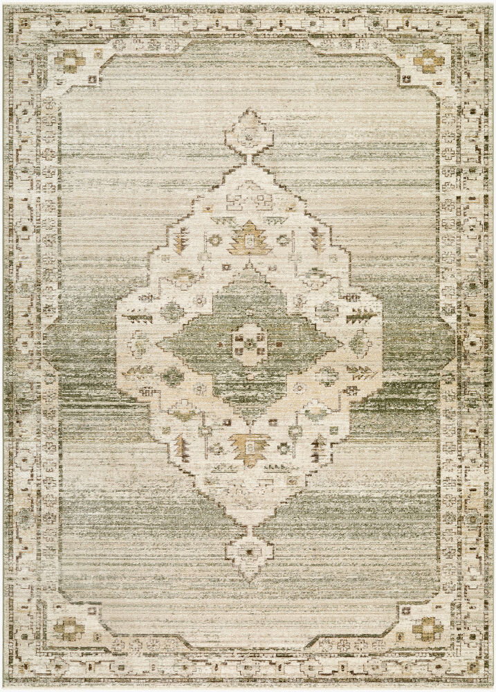 Fifth Avenue Machine Woven Rug, by Surya, 7'2.61" length x 2'5.53" width