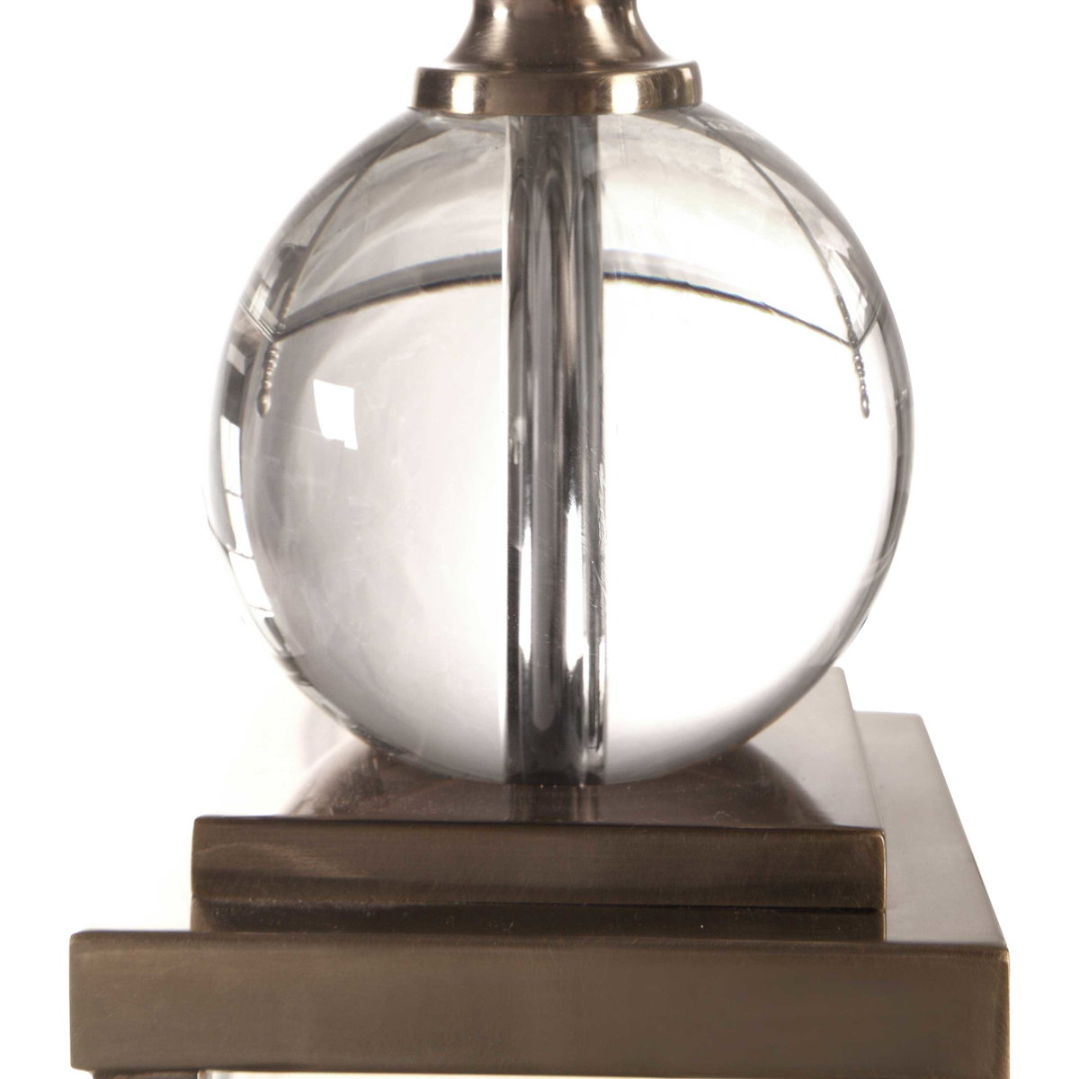 Crista Crystal Lamp, by Uttermost, 1'5" width x 3'2.5" height x 1'5" depth View 6