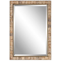 Online Designer Combined Living/Dining Cocos Coconut Shell Mirror