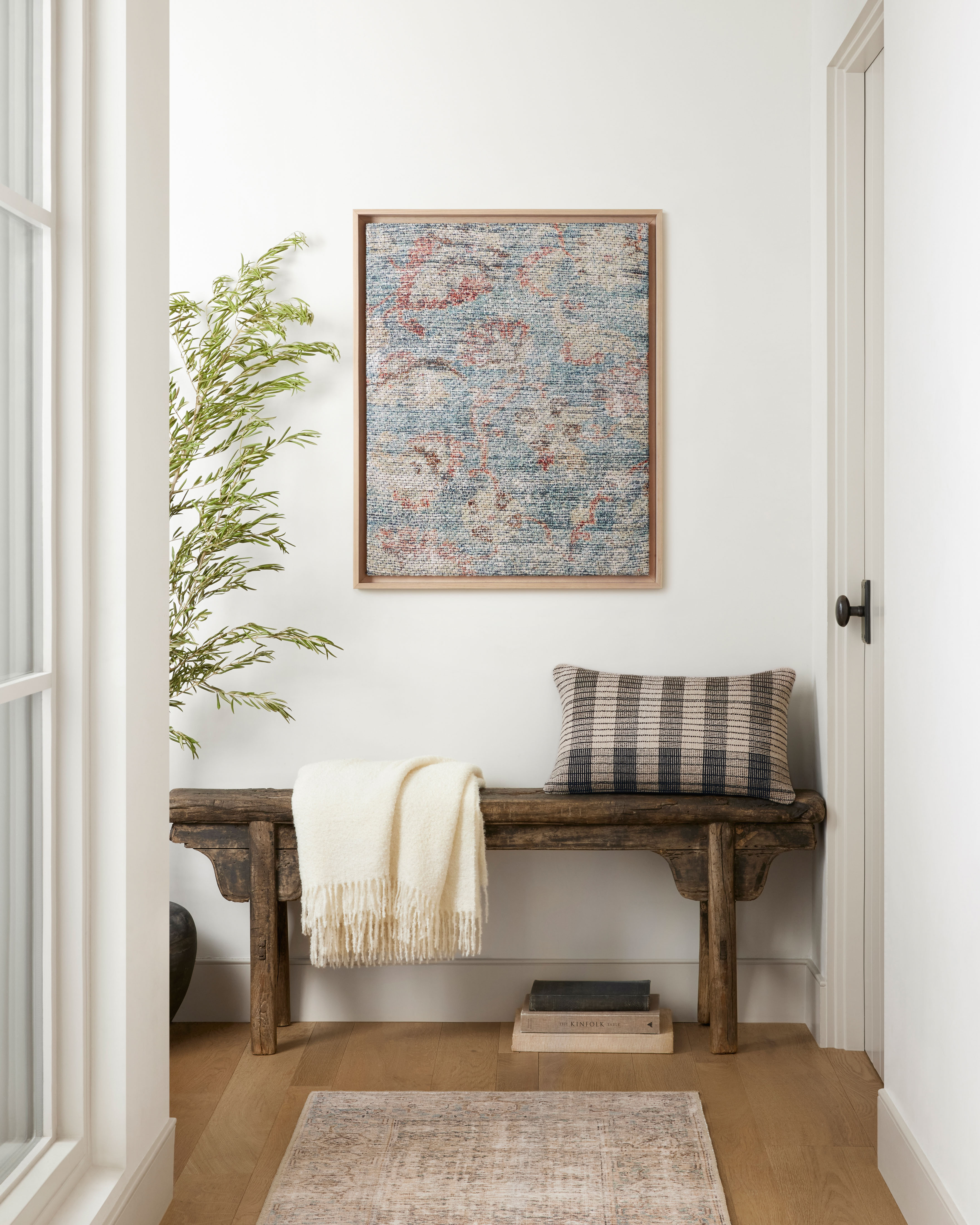 Amber Lewis x Loloi Salina Wall Art, Wall Hanging, 33" length x 27" width View 2