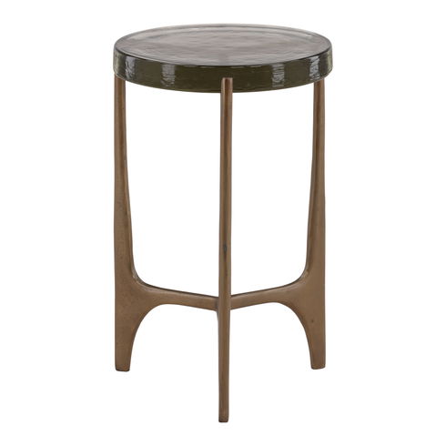 Corentin Side Table Antique Brass