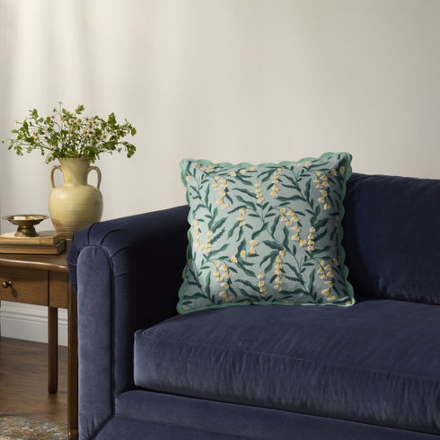 Rifle Paper Co. x Loloi Lily of the Valley Pillow
