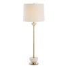 Hemisphere Brass Buffet Lamp, by Uttermost, 13" width x 36.5" height x 13" depth thumbnail 1