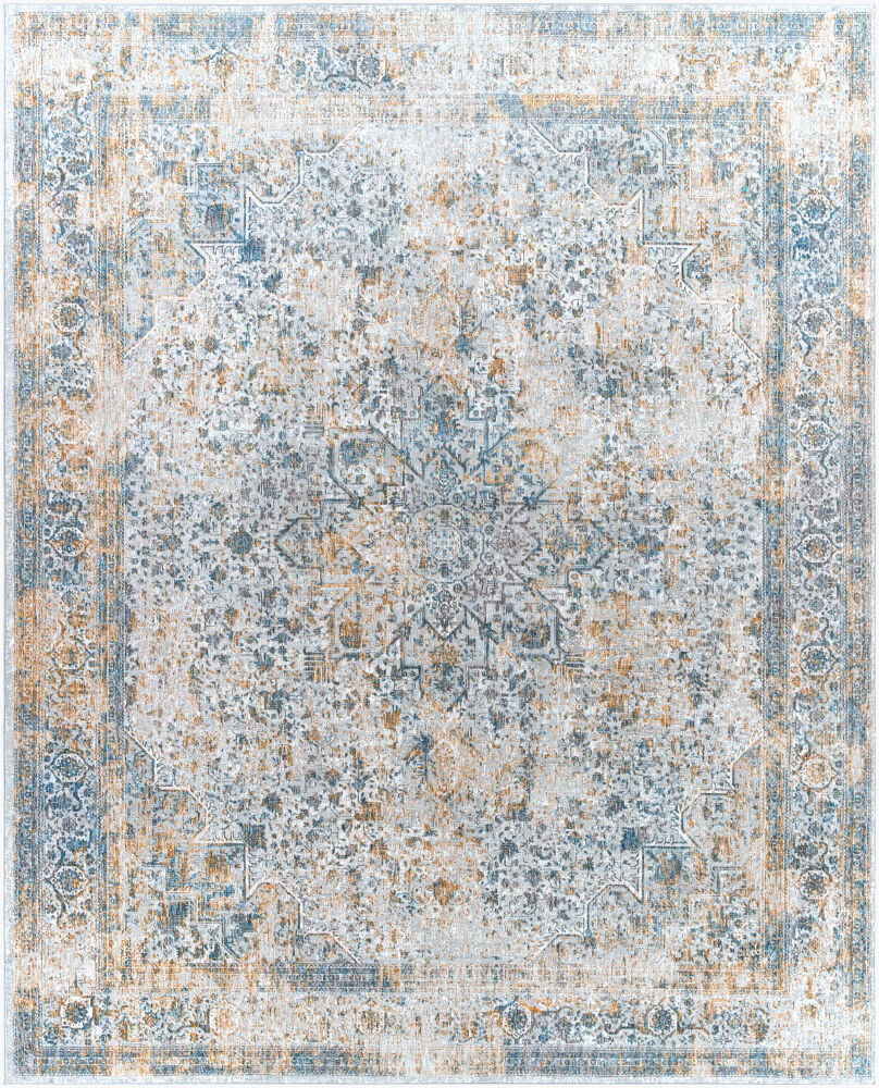 Carmel Machine Woven Rug, by Surya, 1'3.75" length x 1'3.75" width