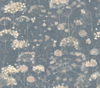Botanical Fantasy Dark Blue Wallpaper thumbnail 0