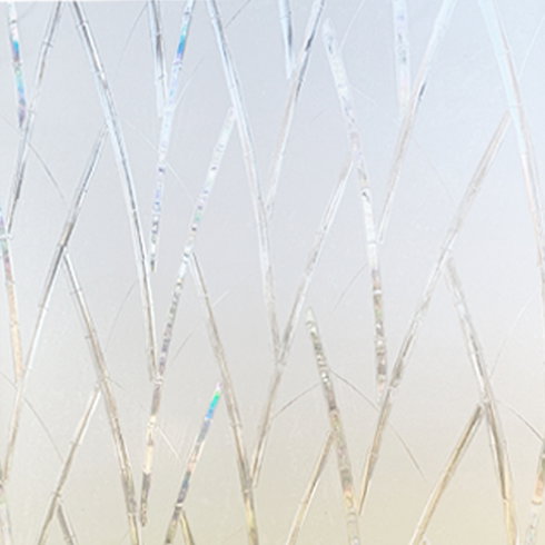 Transparent Bamboo Privacy Window Film