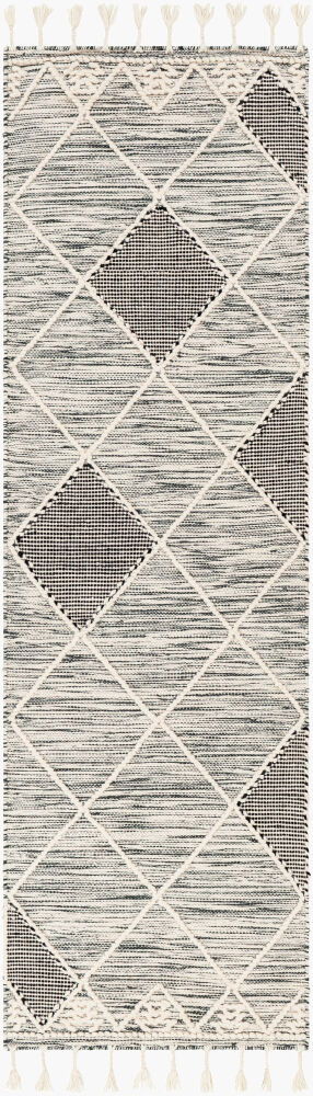 Norwood Handmade Rug, by Surya, 8' length x 2'6" width